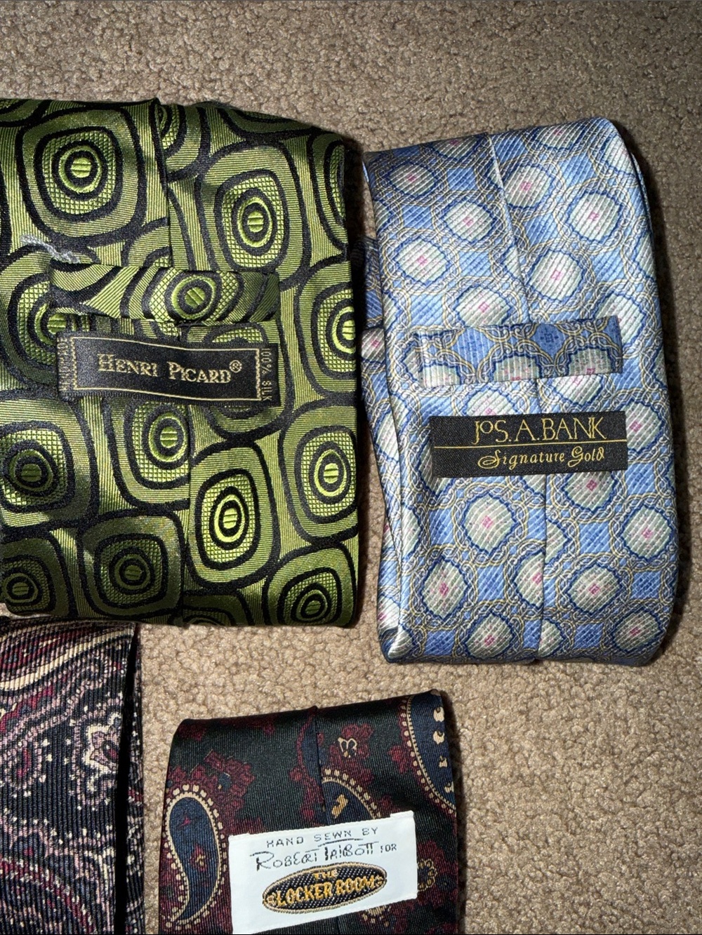 Designer Men's Paisley & Patterned Tie Collection - Assorted Colors - Picture 8 of 16